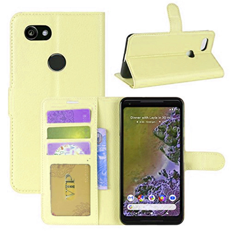 Leather Folio Wallet Case for Google Pixel 2 XL Leather Folio Wallet Case for Google Pixel 2 XL